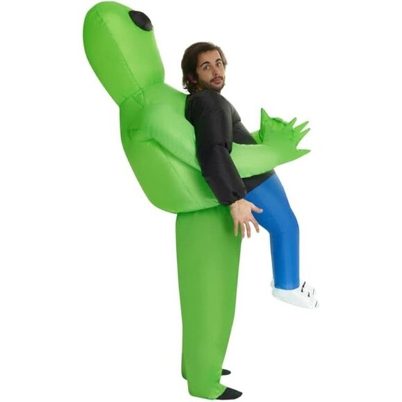 MorphCostumes Inflatable Alien Pick Me Up Halloween Costume Fits up to 6'1 - Picture 3 of 7